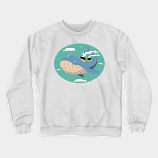 Cloud Whale Crewneck Sweatshirt